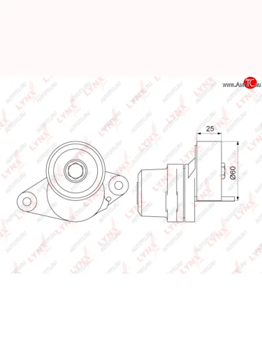Натяжитель ремня LYNX LYNX pt3270