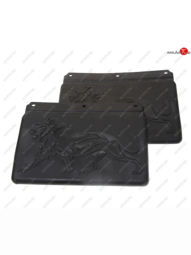 Брызговик ГАЗ-3302 колеса заднего НО термоэластопласт комплект 2шт. ПТП ПТП ptp001045