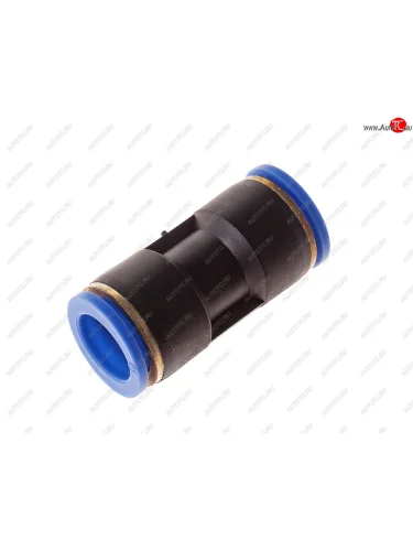 Соединитель трубки ПВХ,полиамид d=16мм прямой пластик NO NAME puc16