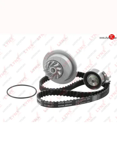 Комплект ГРМ DAEWOO Nexia с насосом водяным LYNX LYNX pw1003