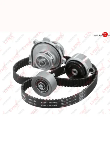 Комплект ГРМ CHEVROLET Aveo (11-) (1.6),Cruze (1.8) OPEL (04-) с насосом водяным LYNX LYNX pw1238
