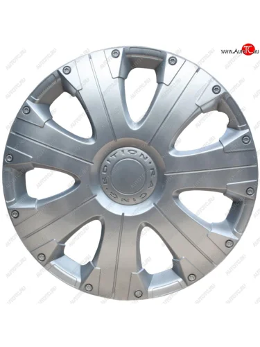 Колпак колеса R-15 серый РАСИНГ комплект 4шт. NO NAME расинг r-15