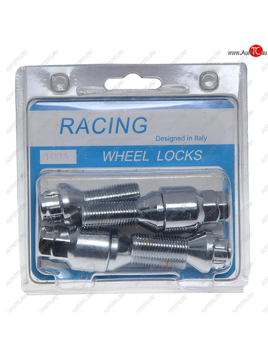 Болт колеса М14х1.5х28 секретки конус 4шт. 2 ключа 1719мм RACING RACING r-c2  в Самаре Самарской области