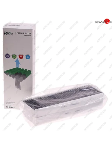 Фильтр воздушный салона PEUGEOT Partner (08-),3008 CITROEN C4 угольный антиаллерг. RAF FILTER RAF FILTER rf002city