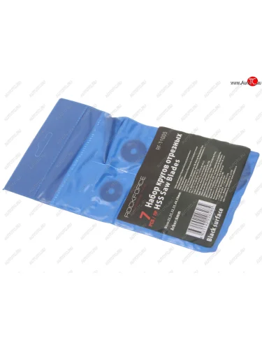 Круг отрезной по металлу для дрели 22,25,32,35,44,50мм хвостовик 3мм HSS 7 предметов ROCKFORCE ROCKFORCE rf-11005