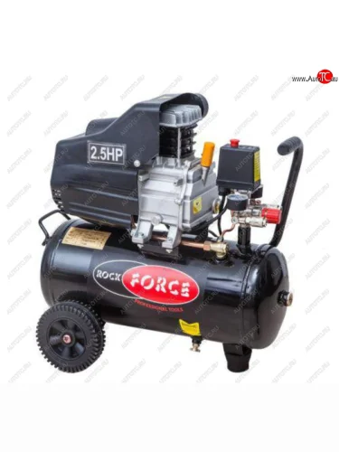 Компрессор пневматический 220В 1.5кВт 8атм. 198лмин. ресивер-24л ROCKFORCE ROCKFORCE rf-2024