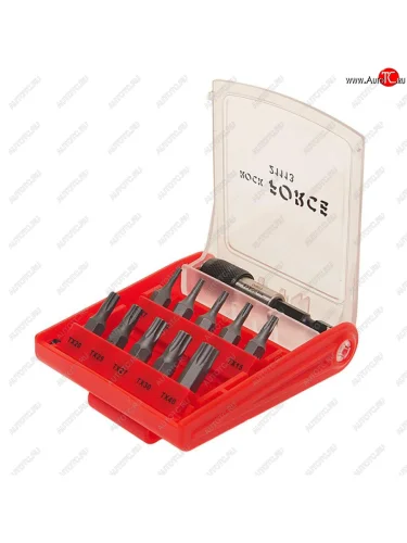 Набор бит 14 TORх T7-Т40 25мм 11 предметов с держателем ROCKFORCE ROCKFORCE rf-21113