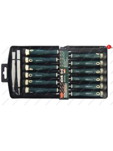 Набор инструментов для ювелирных работ (отвертки,пинцеты) 14 предметов с держателем ROCKFORCE ROCKFORCE rf-2146 ROCKFORCE rf-2146