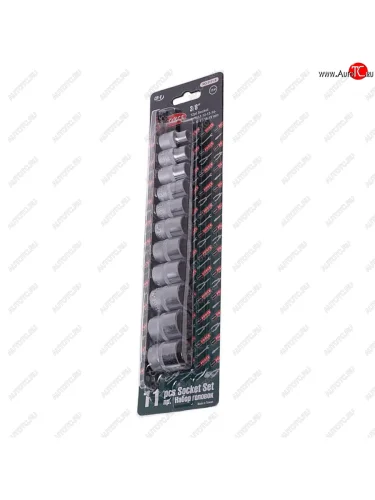 Набор головок торцевых 38 12-ти гранных 08-18мм 11 предметов на планке ROCKFORCE ROCKFORCE rf-3111-9