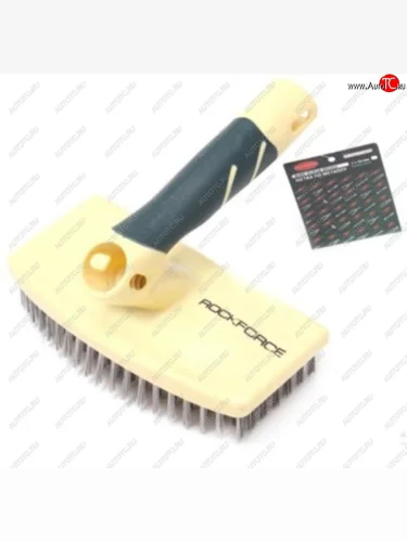 Щетка металлическая универсальная ручная и под черенок (сталь) 7x19 рядов ROCKFORCE ROCKFORCE rf-3401214235