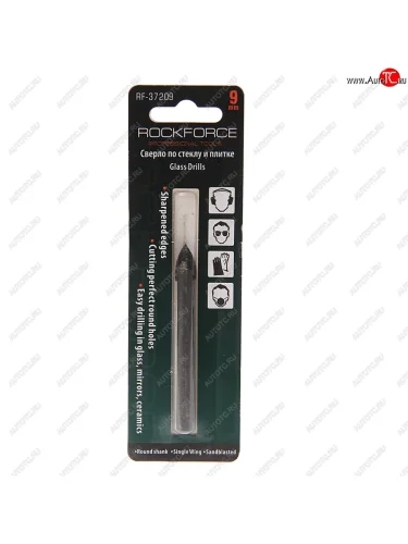 Сверло по стеклу и керамике 9.0мм в блистере ROCKFORCE ROCKFORCE rf-37209