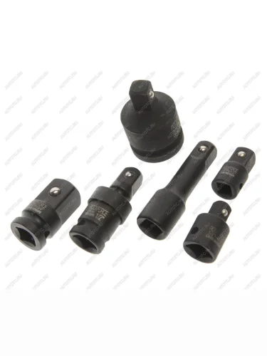 Набор адаптеров 12(F)x34(M), 12(M)x34(F), 12(F)x38(M), 12(M)x38(F) ударных 6 пр. ROCKFORCE ROCKFORCE rf-4068mpb