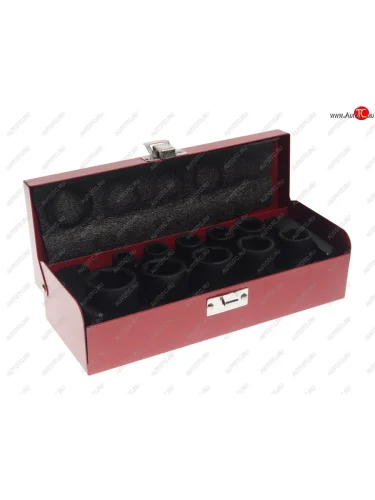 Набор головок ударных 12 6-ти гранных (10,12,13,14,15,17,19,21,22,24мм) 10 пр. в кейсе ROCKFORCE ROCKFORCE rf-4101-5mpb