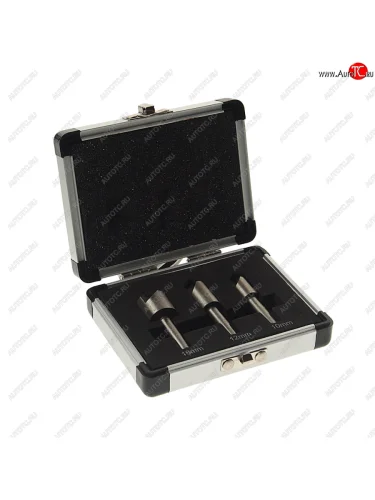 Набор зенкеров 10,12,16мм 3 предмета в кейсе ROCKFORCE ROCKFORCE rf-44729b