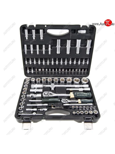 Набор головок торцевых,бит и бит-головок 14,12 6-ти гранных 94 предмета ROCKFORCE ROCKFORCE rf-4941-5