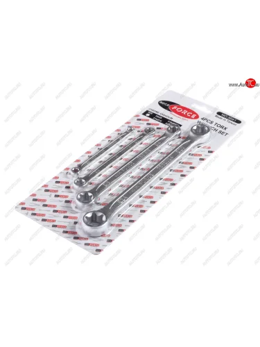 Набор ключей накидных TORX Е6-E24 4 предмета ROCKFORCE ROCKFORCE rf-5041