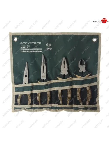 Набор инструментов шарнирно-губцевых 4 предмета ROCKFORCE ROCKFORCE rf-5046c ROCKFORCE rf-5046c