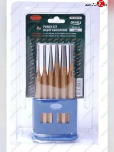 Набор выколоток 3,5,8х150мм 6 предметов с держателем ROCKFORCE ROCKFORCE rf-50612 ROCKFORCE rf-50612