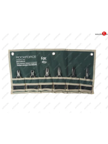 Набор инструментов шарнирно-губцевых мини 6 предметов ROCKFORCE ROCKFORCE rf-50615