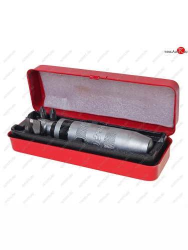 Отвертка ударная с набором бит 6 предметов ROCKFORCE ROCKFORCE rf-5064