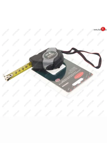 Рулетка 3м 16мм двухкомпонентный корпус, магнитный зацеп, автоблокировка в блистере ROCKFORCE ROCKFORCE rf-5096p803