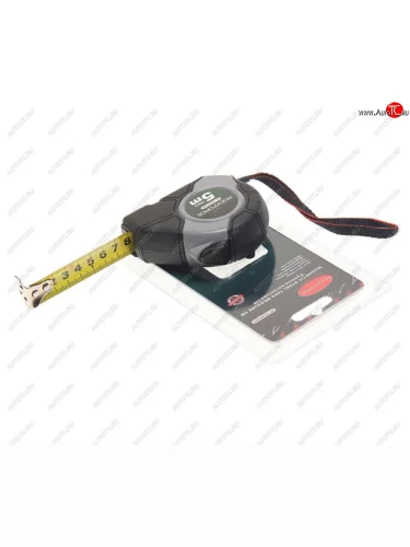 Рулетка 5м 19мм двухкомпонентный корпус, магнитный зацеп, автоблокировка в блистере ROCKFORCE ROCKFORCE rf-5096p805