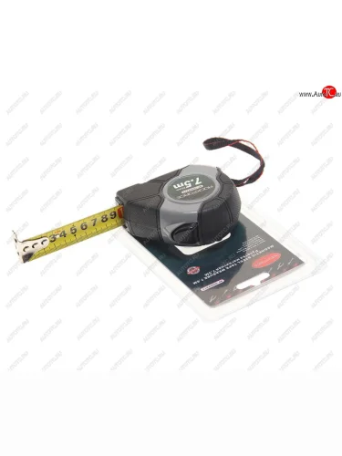 Рулетка 7.5м 25мм двухкомпонентный корпус, магнитный зацеп, автоблокировка в блистере ROCKFORCE ROCKFORCE rf-5096p875