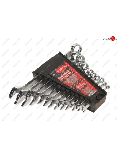 Набор ключей рожковых 6-32мм 12 предметов на полотне ROCKFORCE ROCKFORCE rf-5122m-p