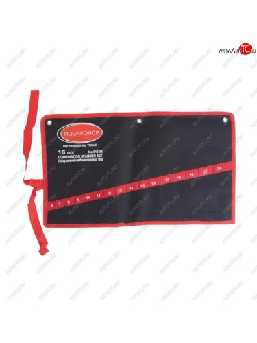 Набор ключей комбинированных 6-24мм 16 предметов в пластиковом держателе ROCKFORCE ROCKFORCE rf-5161mp