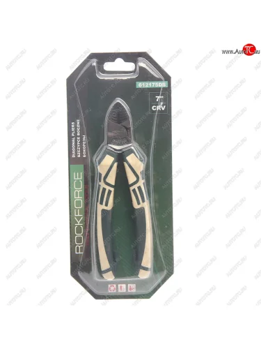 Кусачки боковые 175мм в блистере ROCKFORCE ROCKFORCE rf-612175ds