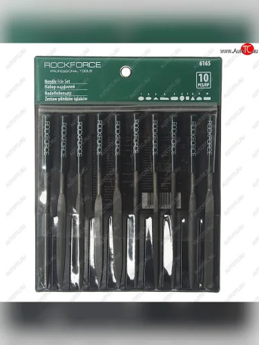 Набор надфилей 10 предметов ROCKFORCE ROCKFORCE rf-6165 ROCKFORCE rf-6165