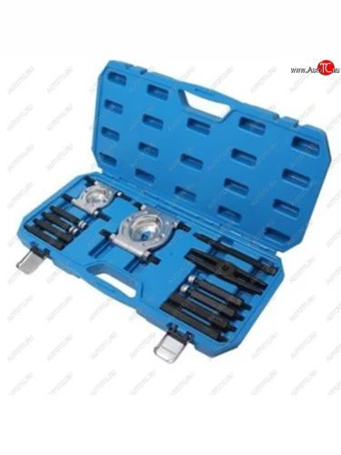 Набор съемников подшипников сепараторного типа 30-75мм 12 предметов в кейсе ROCKFORCE ROCKFORCE rf-66610 ROCKFORCE rf-66610