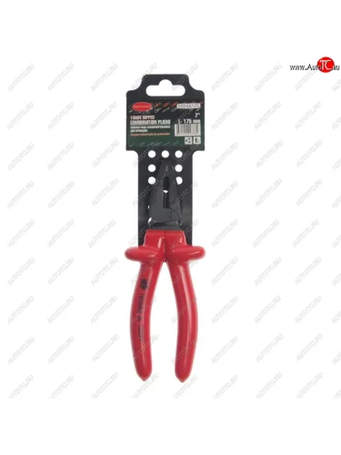 Пассатижи 175мм (7) комбинированные диэлектрические 1000V ROCKFORCE ROCKFORCE rf-6994a175