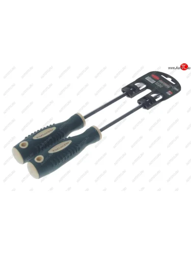 Набор отверток SL6.5 PH2.0мм магнитные c держателем 2 предмета Profi ROCKFORCE ROCKFORCE rf-7002a