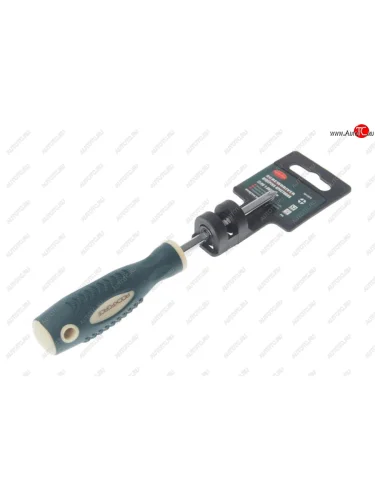 Отвертка крестовая PH 1.0x75мм магнитная (сталь S2) c держателем Profi ROCKFORCE ROCKFORCE rf-70110075