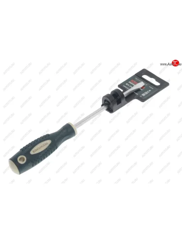 Отвертка шлицевая SL 5.5х125мм магнитная (сталь S2) с держателем Profi ROCKFORCE ROCKFORCE rf-70155125