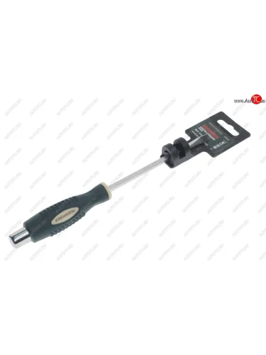 Отвертка шлицевая SL 5.5х125мм силовая магнитная (сталь S2) с держателем Profi ROCKFORCE ROCKFORCE rf-70255125