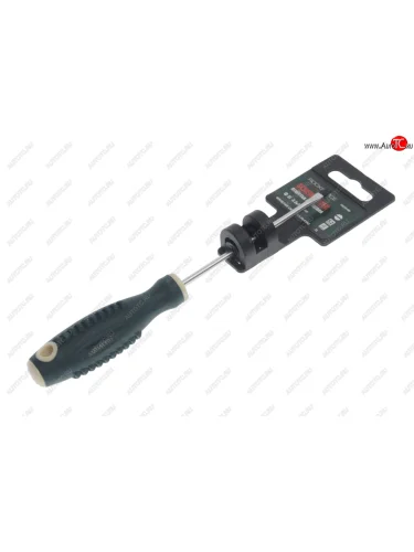 Отвертка шлицевая SL 3.5х100мм магнитная (сталь S2) с держателем Profi ROCKFORCE ROCKFORCE rf-70335100