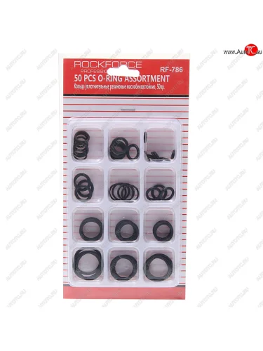 Набор колец уплотнительных 50 предметов ROCKFORCE ROCKFORCE rf-786 ROCKFORCE rf-786