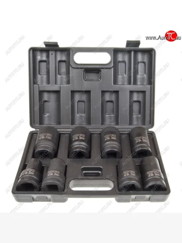 Набор головок торцевых 1 12-ти гранных 22-41мм глубоких ударных 8 предметов ROCKFORCE ROCKFORCE rf-8081-9mpb