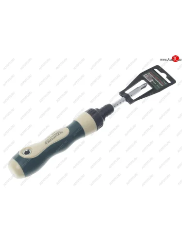 Отвертка комбинированная телескопическая PH2.0xSL6мм L=215-300мм Т-образная с держателем ROCKFORCE ROCKFORCE rf-8152r