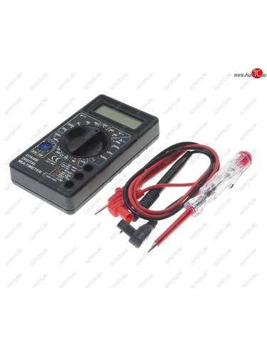 Набор электрика (мультиметр цифровой,отвертка индикаторная) ROCKFORCE ROCKFORCE rf-88463