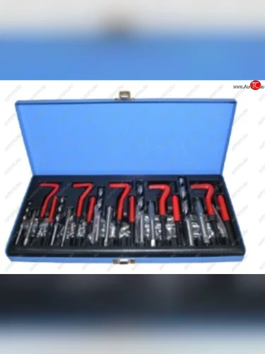 Набор инструментов для восстановления резьбы М5х0.8-М12х1.75 131 предмет в кейсе ROCKFORCE ROCKFORCE rf-9130u1 ROCKFORCE rf-9130u1