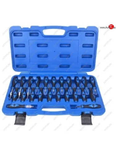 Набор приспособлений для демонтажа электрических разъемов 23 предмета в кейсе ROCKFORCE ROCKFORCE rf-923c1 ROCKFORCE rf-923c1