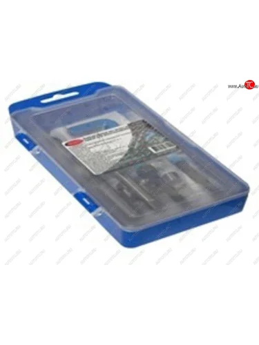 Набор инструментов и футорок для восстановления резьбы M6х1.0 25 предметов в кейсе ROCKFORCE ROCKFORCE rf-929u2 ROCKFORCE rf-929u2