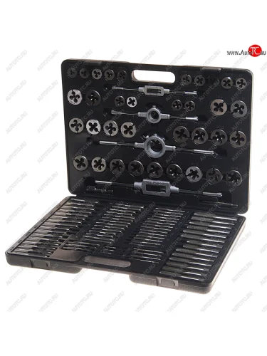 Набор метчиков и плашек метрический 110 предметов ROCKFORCE ROCKFORCE rf-b110-1 ROCKFORCE rf-b110-1