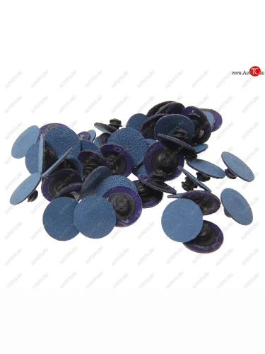 Круг шлифовальный 25мм (№100) абразивный синий 50шт. ROCKFORCE ROCKFORCE rf-bd1100z