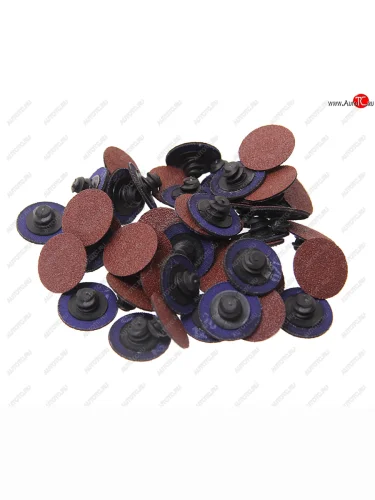 Круг шлифовальный 25мм (№120) абразивный коричневый 50шт. ROCKFORCE ROCKFORCE rf-bd1120a