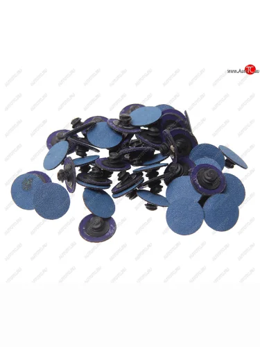 Круг шлифовальный 25мм (№120) абразивный синий 50шт. ROCKFORCE ROCKFORCE rf-bd1120z