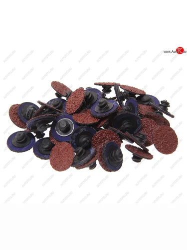 Круг шлифовальный 25мм (№36) абразивный коричневый 50шт. ROCKFORCE ROCKFORCE rf-bd136a